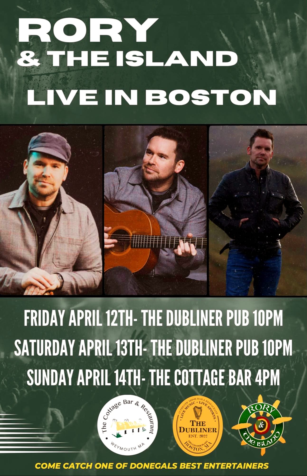 Rory & The Island Live in Boston