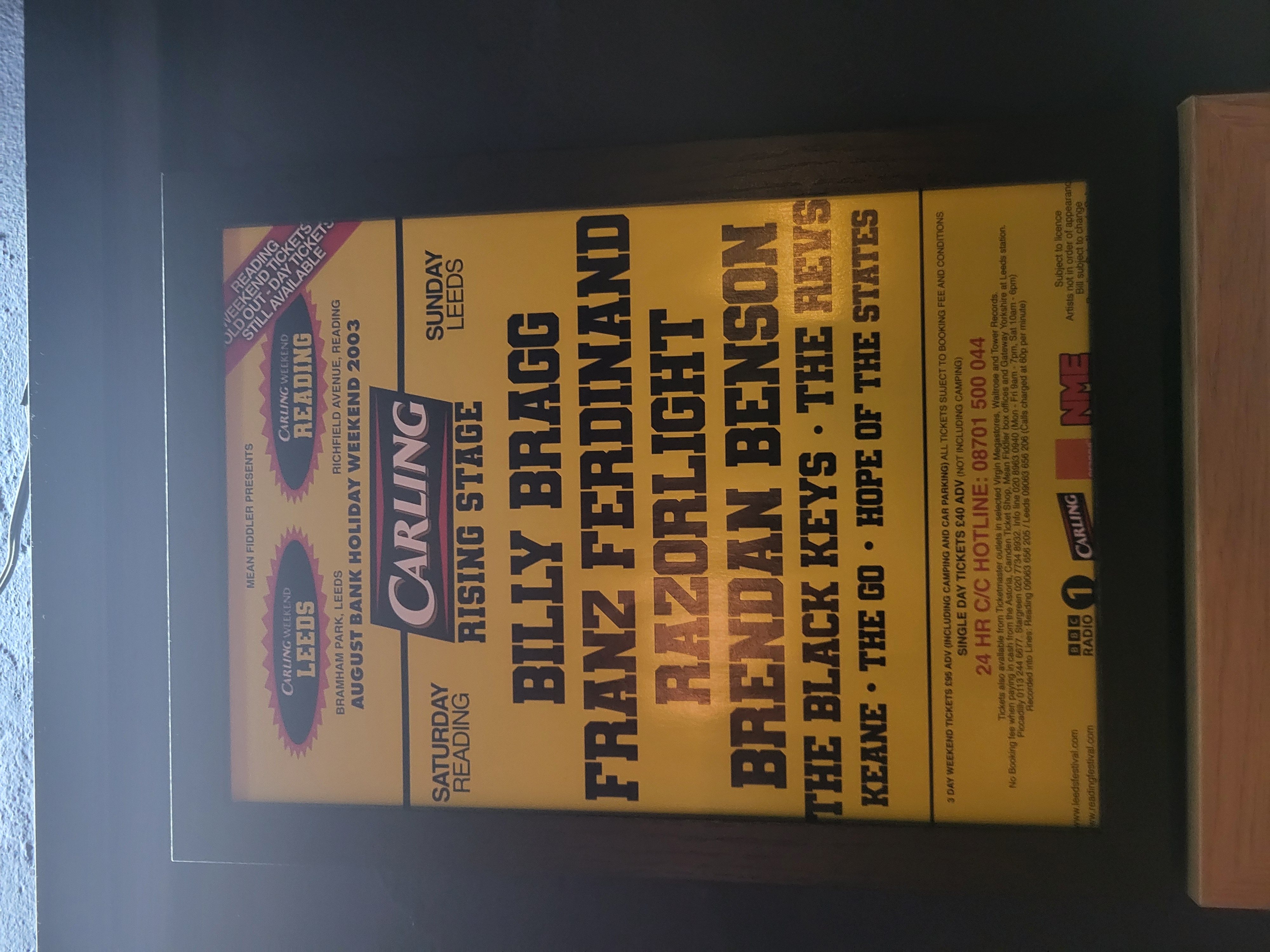 Carling Festival Reading and Leeds