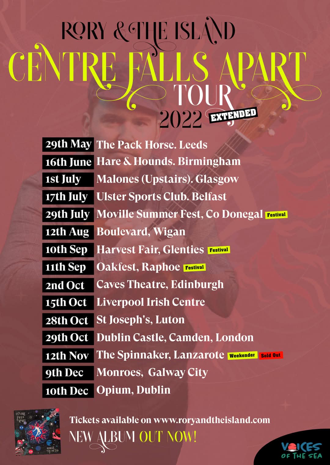 Center Falls Apart Tour
