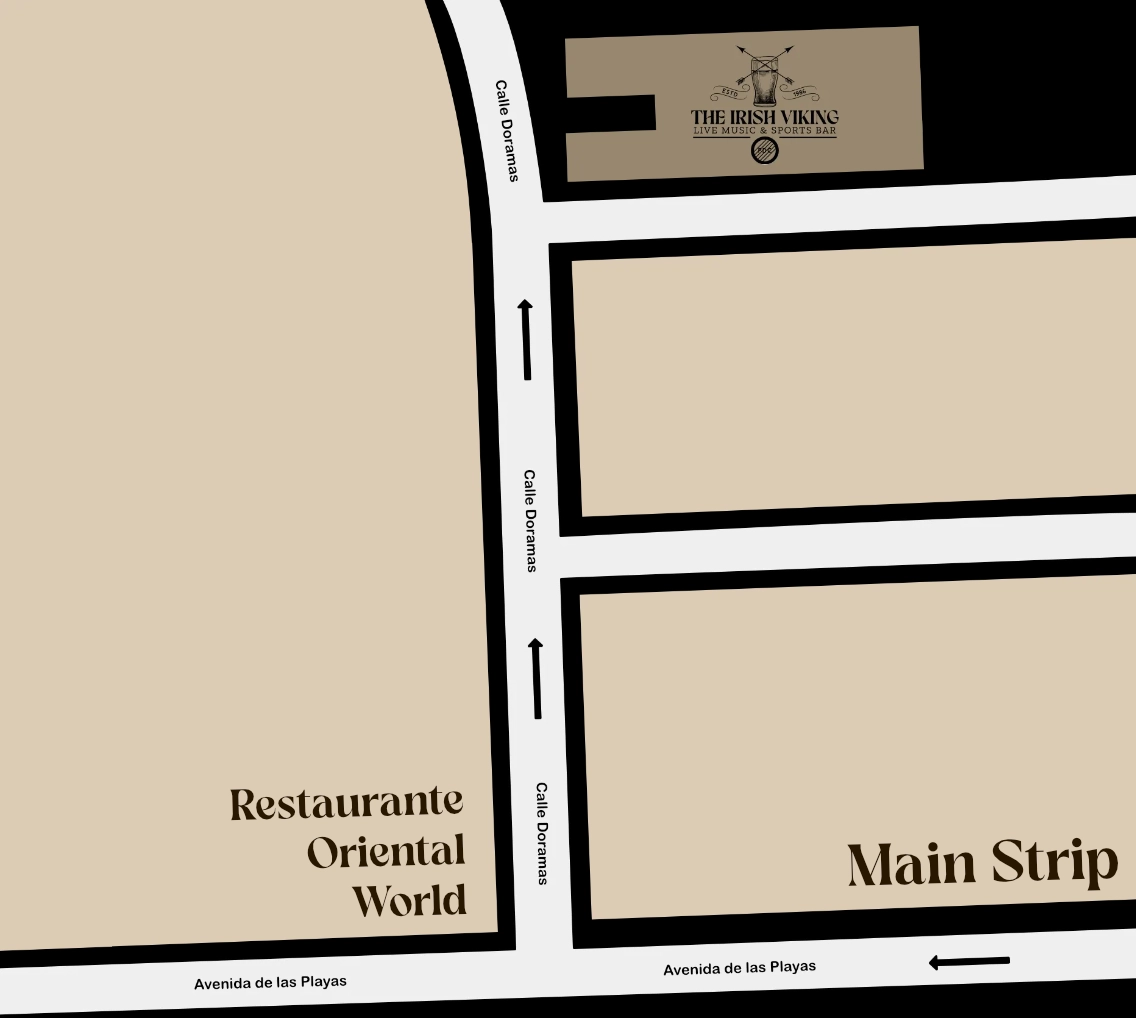 Irish Viking Sports Bar and Live Music. Where is it?