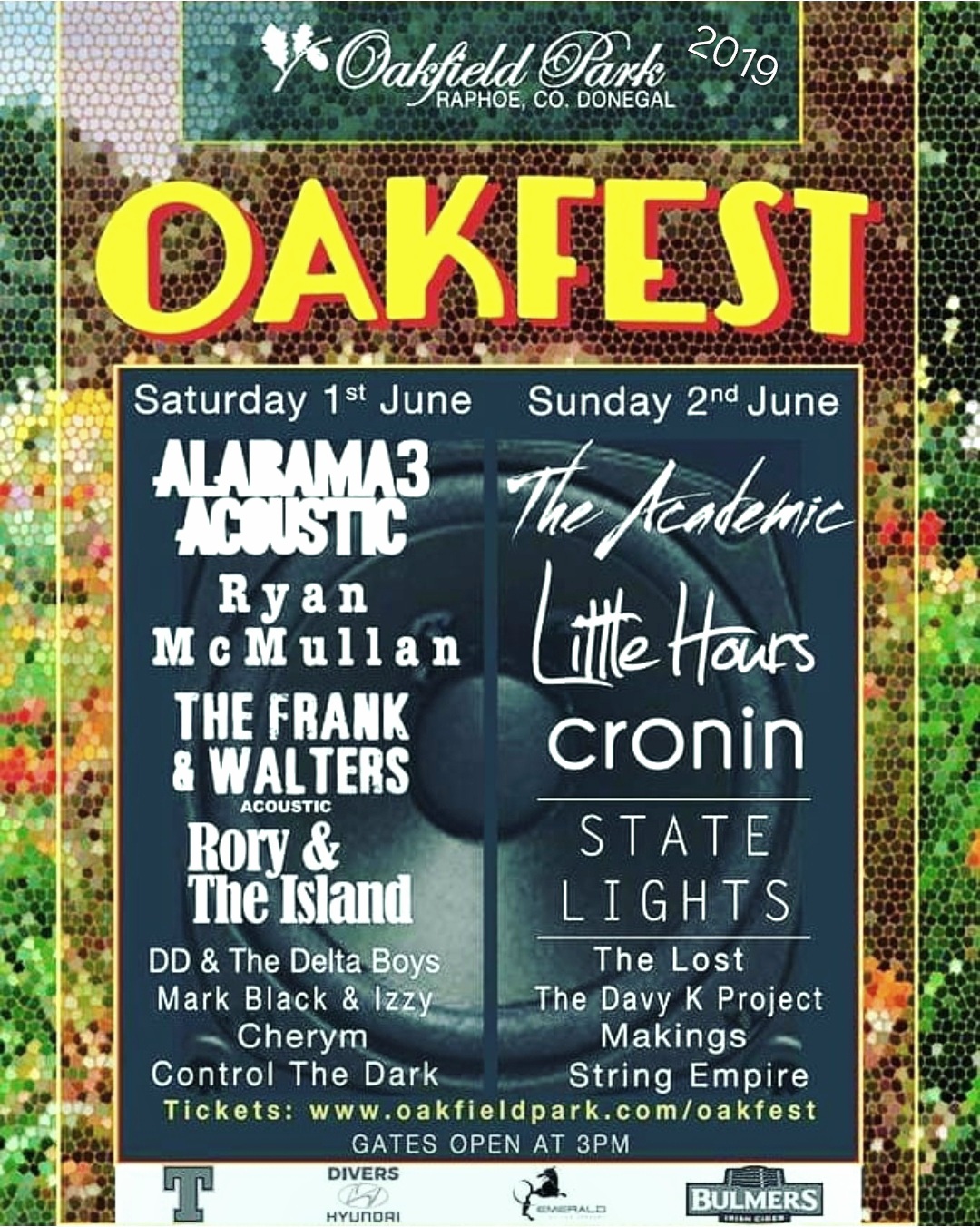 Rory & The Island Live at Oakfest 2019