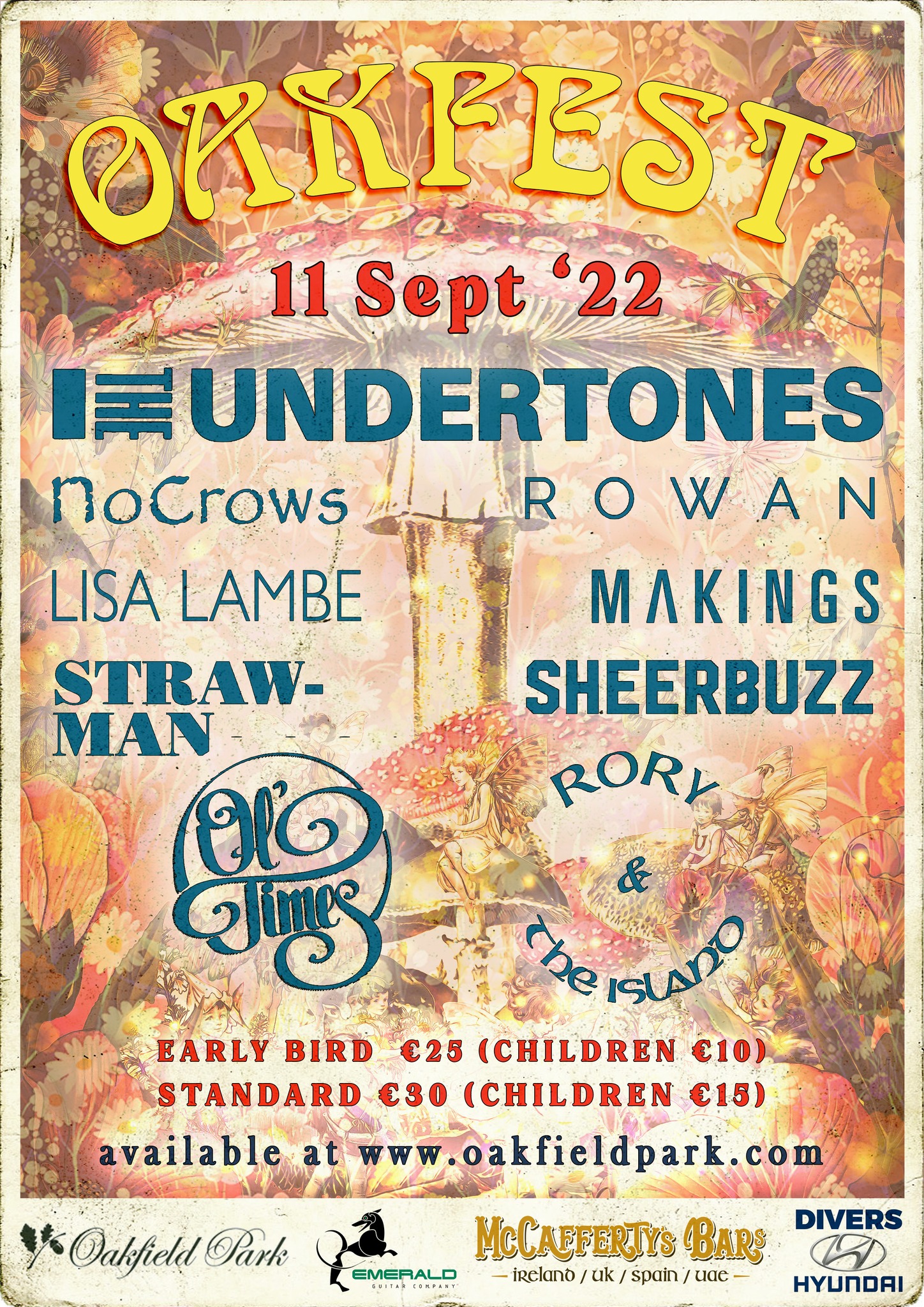 Rory & The Island Live at Oakfest