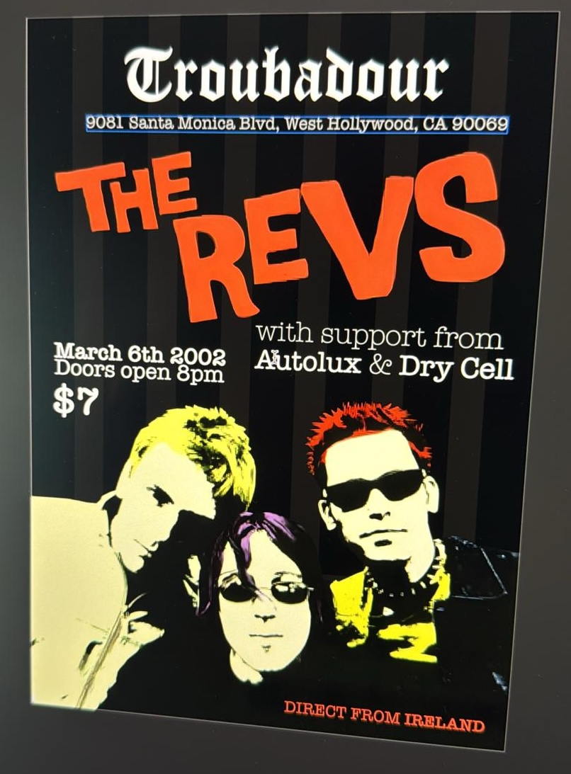 The REVS live at The Troubaduor